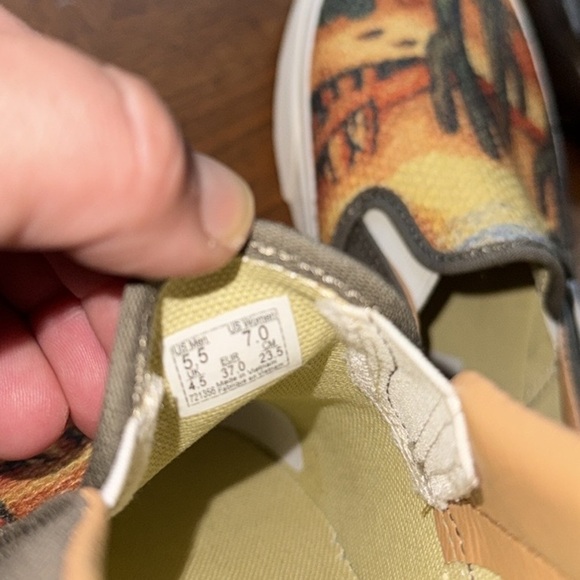 Vans sneakers NEW cactus southwestern men’s 5.5 women’s 7 NEW cali tapestry - Picture 6 of 6